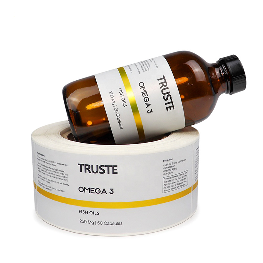 Customized Coated Paper Pharma - Medical Label ulasan dan harga