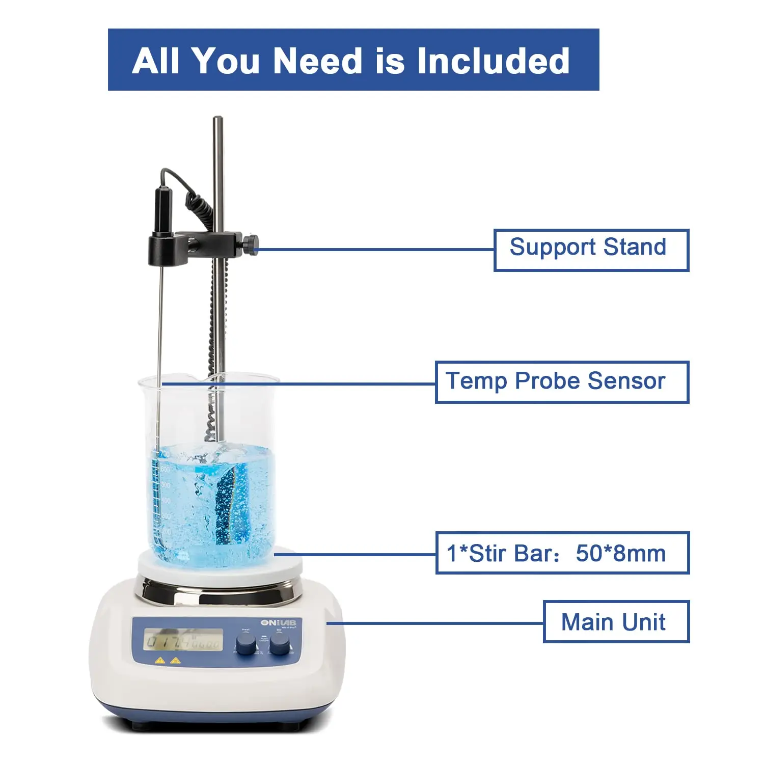 ONiLAB 340C Magnetic Hotplate  - Magnetic Stirrer Hotplate ulasan dan harga