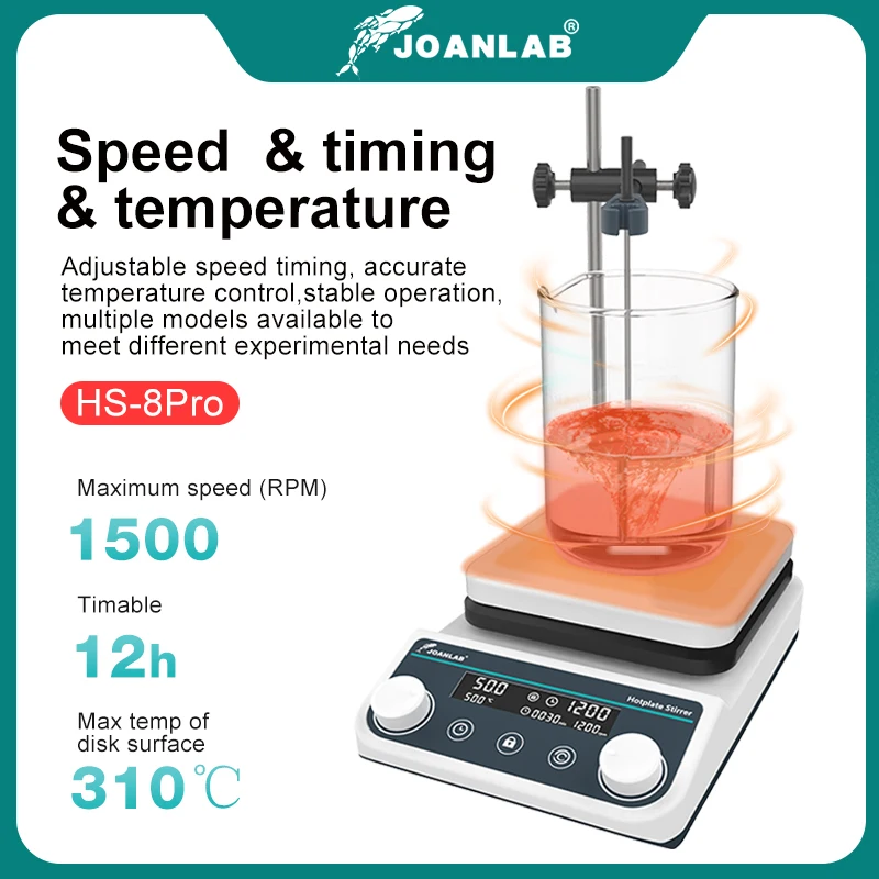 JOANLAB Magnetic Stirrer Labor - Magnetic Stirrer Hotplate ulasan dan harga
