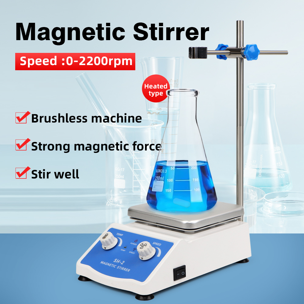 SH-2 Heating Magnetic Stirrer  - Magnetic Stirrer Hotplate ulasan dan harga