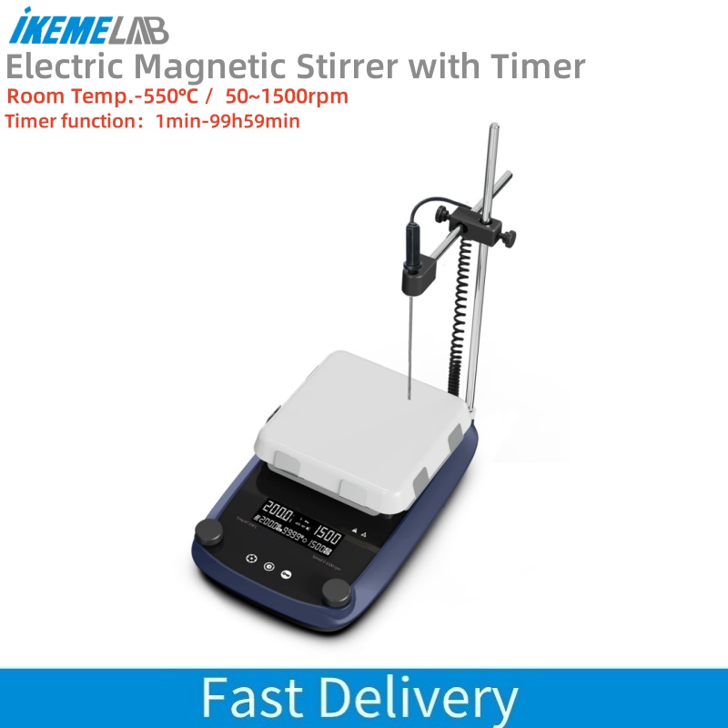 IKEME LCD Digital Display Magn - Magnetic Stirrer Hotplate ulasan dan harga