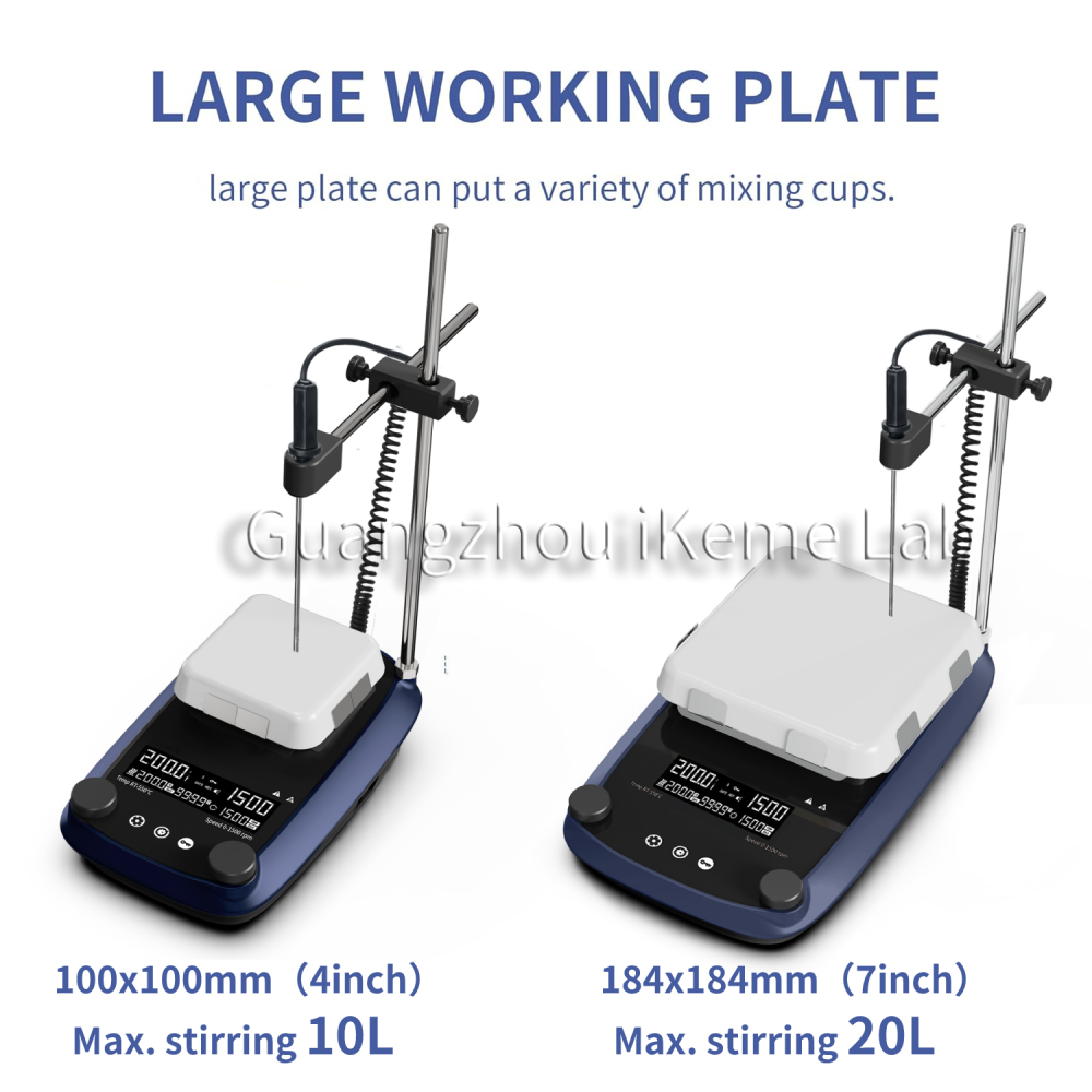 IKEME LCD Digital Display Magn - Magnetic Stirrer Hotplate ulasan dan harga