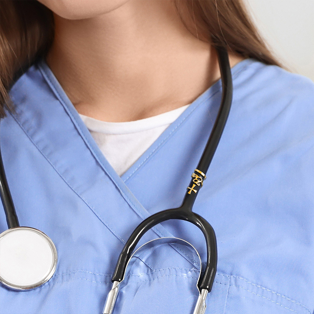 Custom Medical Cross Stethosco - Medical Label ulasan dan harga