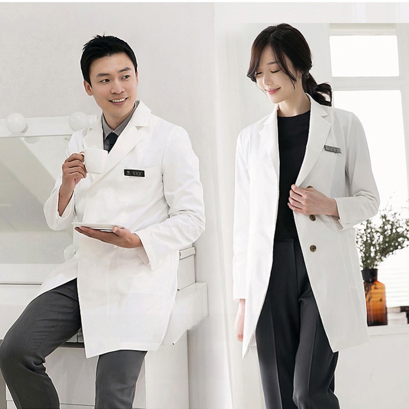 Slim Fit Long Sve Medical Doct - Medical Lab Design ulasan dan harga