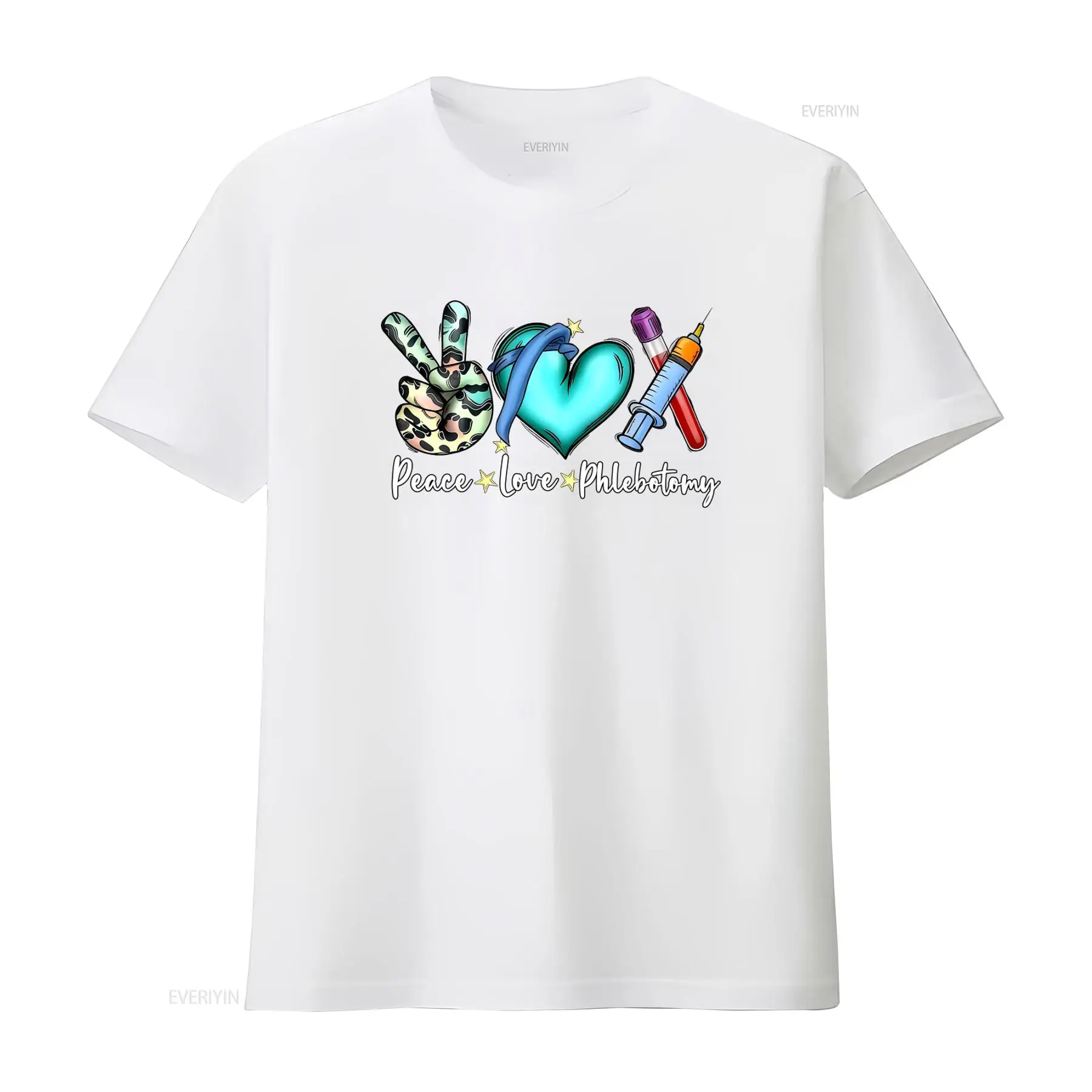 Peace Love Phlebotomy T Shirt  - Medical Lab Design ulasan dan harga