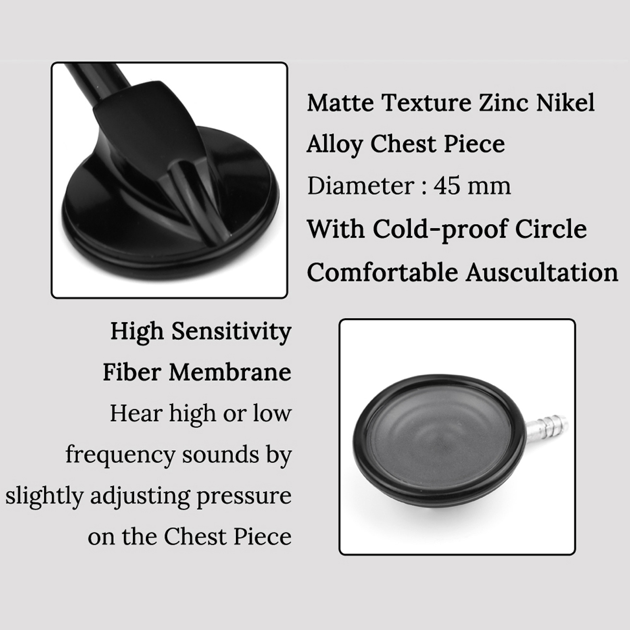 All Black Medical Cardiology D - Medical Lab Science ulasan dan harga