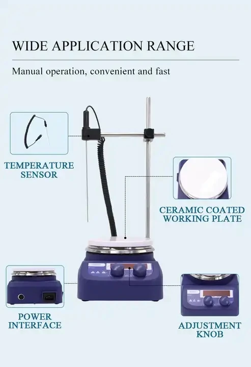 Ms-h280-pro Industrial Hot Pla - Magnetic Stirrer Hotplate ulasan dan harga