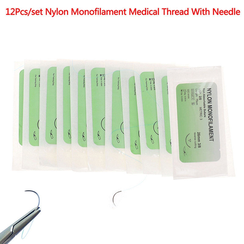 Nylon Monofilament Suture Kit  - Medical Lab Science ulasan dan harga