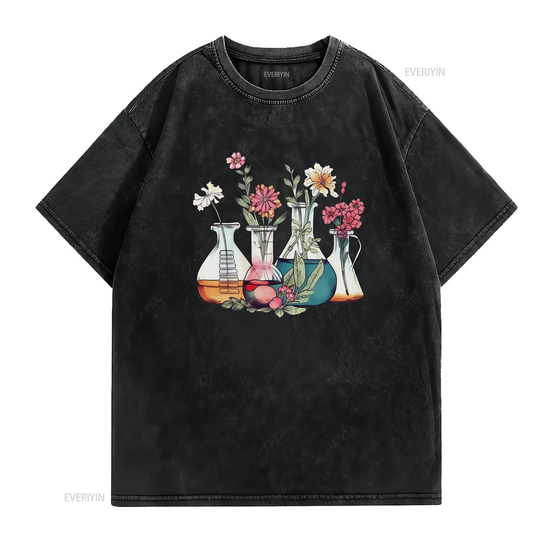 Laboratory T Shirt Floral Beak - Medical Laboratory Technician ulasan dan harga